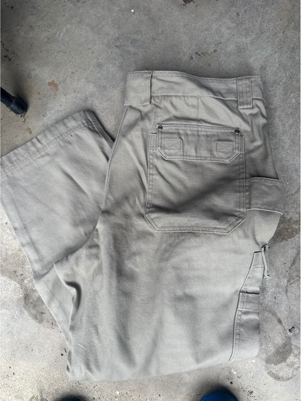 Duluth Trading Company Men’s Fire Hose Relaxed Fit Cargo Work Pants 44x28